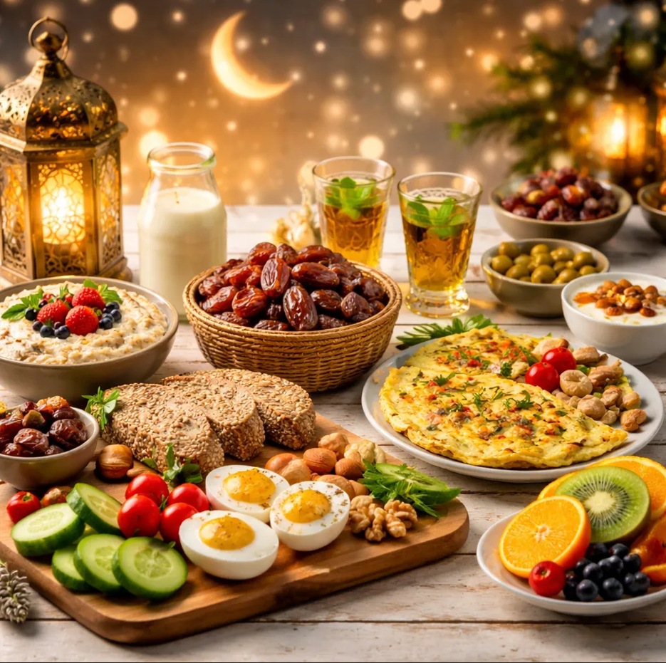 سفره سحری سالم در ماه مبارک رمضان | راهنمای علمی برای انرژی پایدار تا افطار